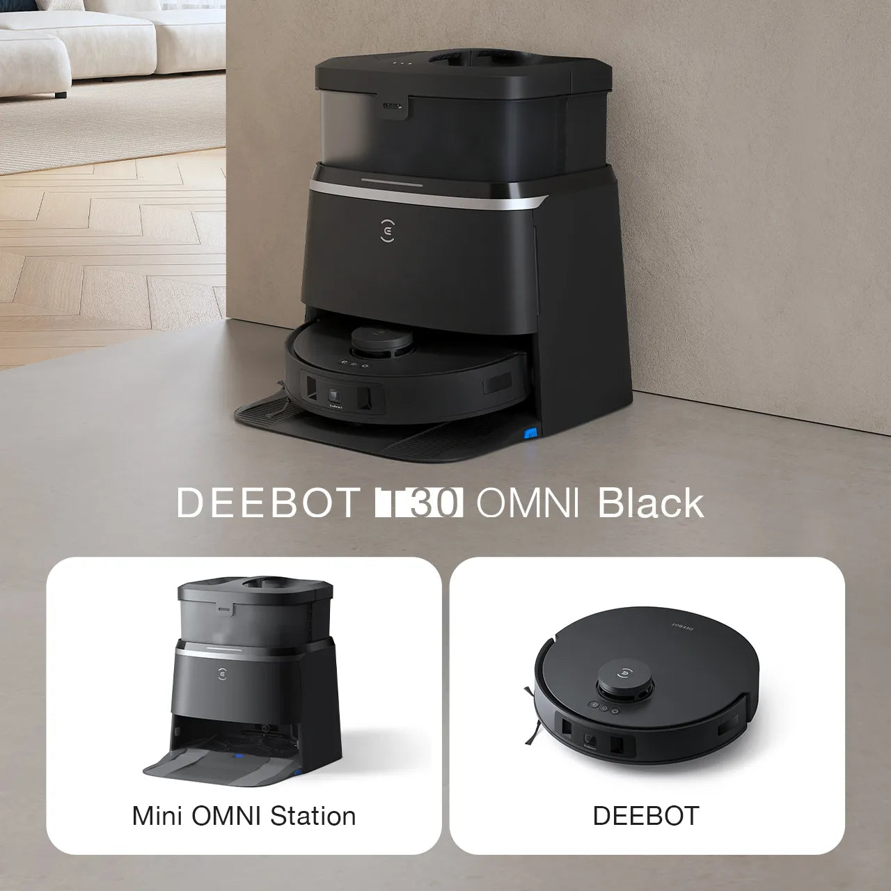 Robot aspirateur DEEBOT T30 OMNI